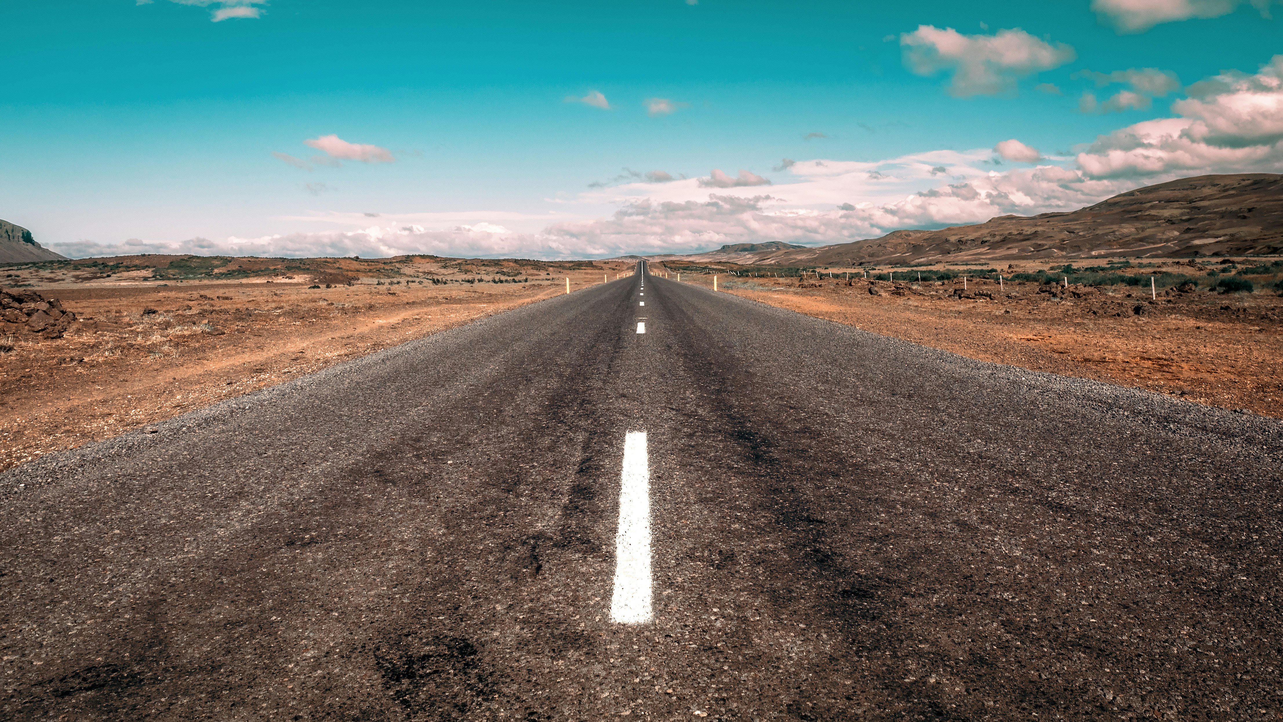 grey concrete road during daytime